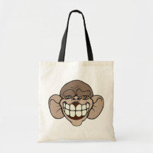 Skraj apa: Anpassade! Tote Bags