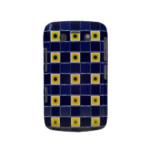 Skraj blackberry fodral för mönster för blåttgultk
