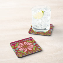 Skraj Boho blommaunderlägg