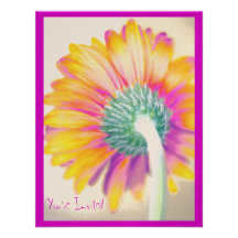 Skraj Gerbera Anpassningsbara Tillkännagivanden