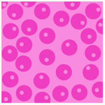 Skraj Retro modell för shock rosa Cut Out