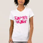 skraj rosa toppen morsautslagsplats tee shirts