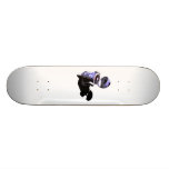 Skraj snurranden för enhet R2 en vitetikett Anpassningsbara Skateboard