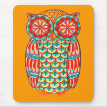 Skraj uggla Mousepad Mus Mattor