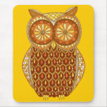 Skraj uggla Mousepad Musmatta