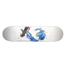 Skräp- Skateboard