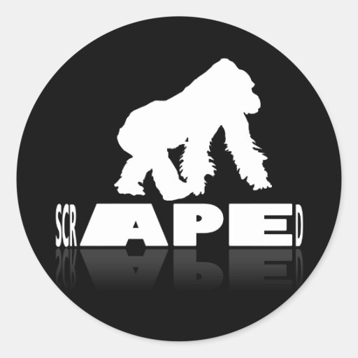 Skrapat - APAklistermärke