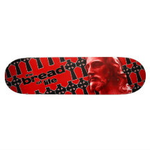 Skridsko för den Jesus skateboarden