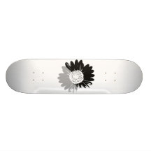 Skridsko på blommadäck skate board deck