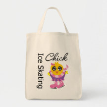 Skridskoåkningchick Tote Bag