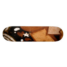 Skridskon stiger ombord anpassad skate board