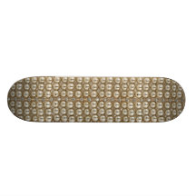 Skridskon stiger ombord diamanter och pärlor anpassad skate board