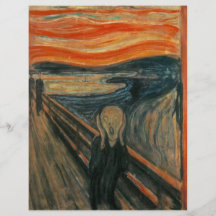 Skriet - Edvard Munch Custom Flyer
