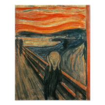 Skriet - Edvard Munch Fotontryck