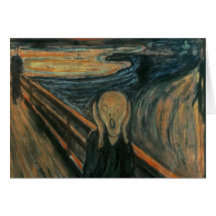 Skriet - Edvard Munch Kort