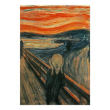 Skriet - Edvard Munch Kort För Inbjudningar