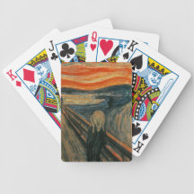 Skriet - Edvard Munch Spelkort