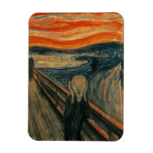 Skriet - Edvard Munch Vinyl Magnet