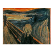 Skriet - Edvard Munch Vykort