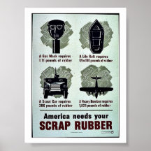 Skrota gummi print