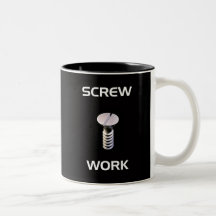 Skruva arbetskaffemuggen