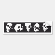 skull autoaufkleber