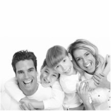 Skulptur för Customizeable familjfoto Cut Outs