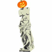 Skulptur för Halloween pumpamus och kattfoto Acrylic Cut Outs