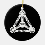 Skydda av Trinityprydnaden Juldekoration