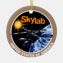 SKYLAB programlogotyp Julgransdekorationer