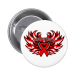 Slå medvetenhethjärta Wings.png Knappar Med Nål