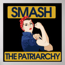 Slå patriarchyen affischer