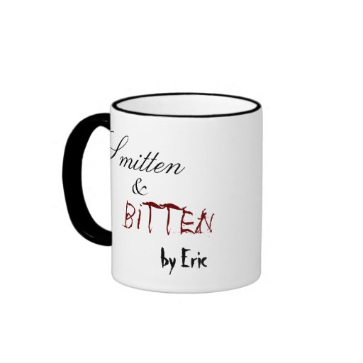 Slaget & bitit kaffe koppar
