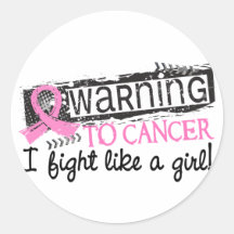 Slagsmålnågot liknande en flickabröstcancervarning klistermärken