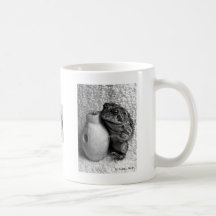 Slagverk för uduen för paddagrodan fotograferar hå kaffe koppar