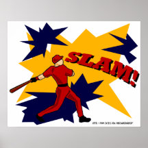 SLAMBASEBALLAFFISCH