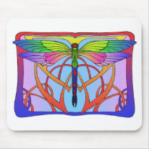 Slända Mousepad Musmattor