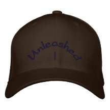 Släppt loss! broderade baseball kepsar