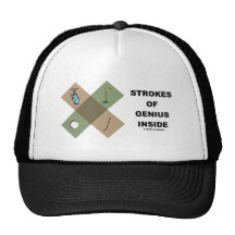 Slår av snilleinsida (Golfkormönster) Baseball Hat