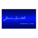 Slätten skuggar av blåttprofessionellvisitkortar