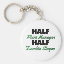 Slayer för Zombie för halv växtchef halv Nyckel Ring