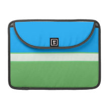 Sleever för blåttgröntmönster MacBook pro sleeves