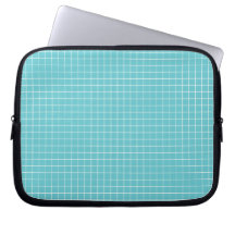 Sleever för Monogram för krickablåttmönster Laptopskydd