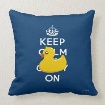 Slösa Rubber Ducky behållalugn och bär kudder på