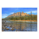 Slottberg, Banff, Alberta Konstfoto