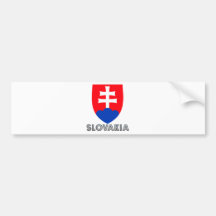 Slovakien vapensköld bildekaler