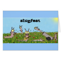 Slugfesthälsningkort