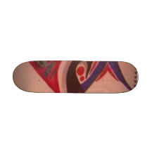 slumpmässigt skate board deck