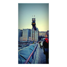 Slussen Stockholm Hälsningskort Med Foto
