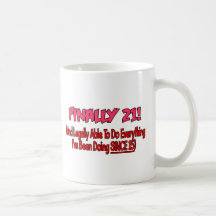 Slutligen 21! (ROSOR) Kaffe Muggar